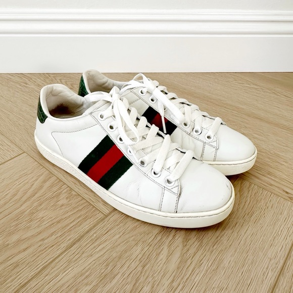 Gucci Women’s Ace Sneaker (34.5 IT/35.5 FR) - Picture 2 of 10